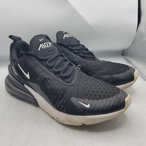 Nike Air Max 270 Womens 10 Black Anthracite Running Shoes AH6789-001
